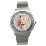 pinup_10 Stainless Steel Watch