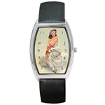 pinup_3 Barrel Style Metal Watch