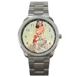 pinup_3 Sport Metal Watch