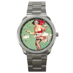 pinup_1 Sport Metal Watch