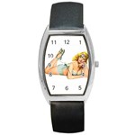 PINUP RADIO Barrel Style Metal Watch