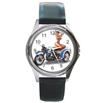 pinup-04 Round Metal Watch