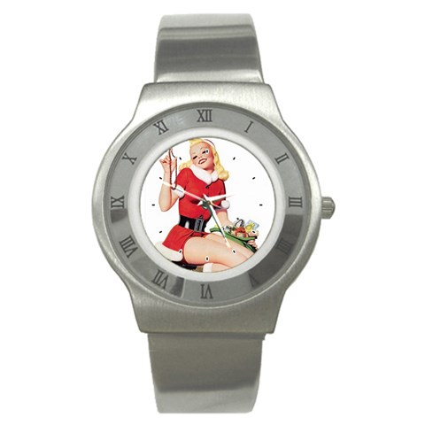 PINUP181 Stainless Steel Watch from ArtsNow.com Front