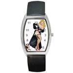 PINUP071 Barrel Style Metal Watch