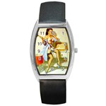 pinup1 Barrel Style Metal Watch