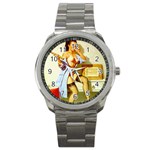 pinup1 Sport Metal Watch