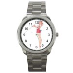 duffs_pinup_altered Sport Metal Watch