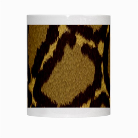 Leopard Print Design White Mug from ArtsNow.com Center