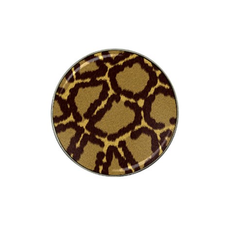 Leopard Print Design Hat Clip Ball Marker from ArtsNow.com Front