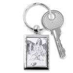 Bleeding Angel 1  Key Chain (Rectangle)