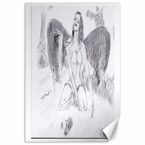 Bleeding Angel 1  Canvas 12  x 18  (Unframed) from ArtsNow.com 11.88 x17.36  Canvas - 1