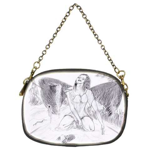 Bleeding Angel 1  Chain Purse (One Side) from ArtsNow.com Front