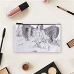 Bleeding Angel 1  Cosmetic Bag (Small)