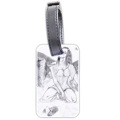 Bleeding Angel 1  Luggage Tag (Two Sides) from ArtsNow.com Front