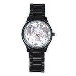 Bleeding Angel 1  Sport Metal Watch (Black)