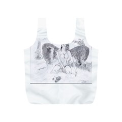 Bleeding Angel 1  Reusable Bag (S) from ArtsNow.com Front