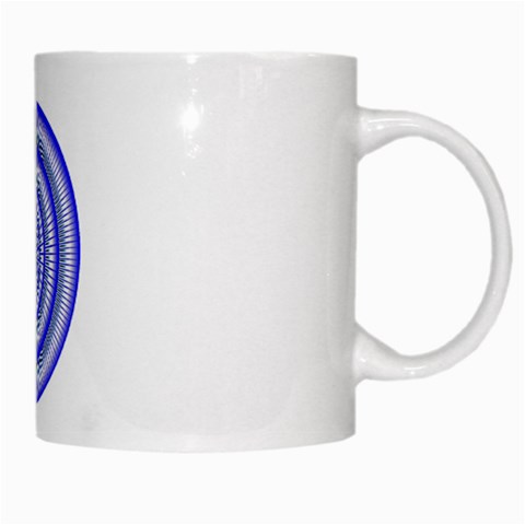 Mentalism White Mug from ArtsNow.com Right