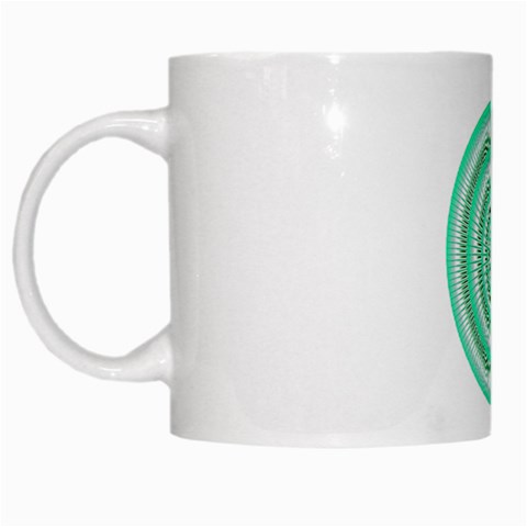 Mentalism White Mug from ArtsNow.com Left