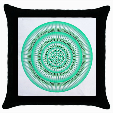 Mentalism Throw Pillow Case (Black) from ArtsNow.com Front