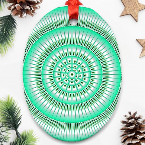 Mentalism Ornament (Oval) from ArtsNow.com Front