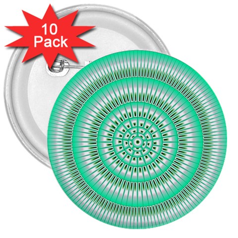 Mentalism 3  Button (10 pack) from ArtsNow.com Front