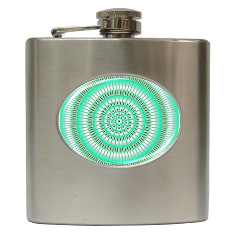 Mentalism Hip Flask (6 oz) from ArtsNow.com Front