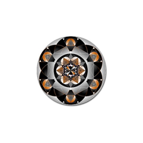 Seed of Life Golf Ball Marker from ArtsNow.com Front