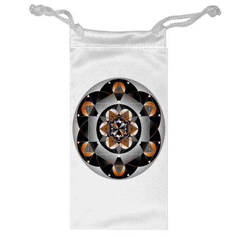 Seed of Life Jewelry Bag from ArtsNow.com Front