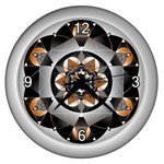 Seed of Life Wall Clock (Silver)