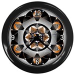 Seed of Life Wall Clock (Black)