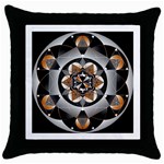 Seed of Life Throw Pillow Case (Black)