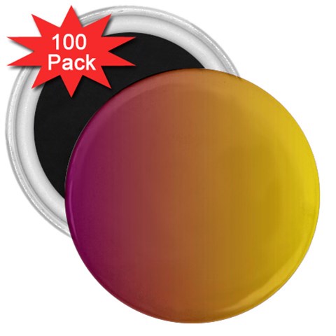 Tainted  3  Button Magnet (100 pack) from ArtsNow.com Front