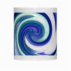 Abstract Waves White Coffee Mug from ArtsNow.com Center