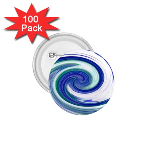 Abstract Waves 1.75  Button (100 pack) from ArtsNow.com Front