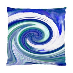 Abstract Waves Cushion Case (Two Sided)  from ArtsNow.com Front