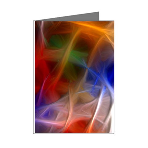 Fractal Fantasy Mini Greeting Card (8 Pack) from ArtsNow.com Right