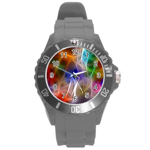 Fractal Fantasy Plastic Sport Watch (Large) from ArtsNow.com Front