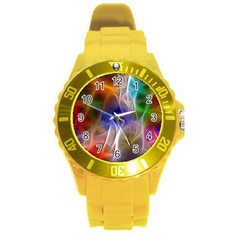 Fractal Fantasy Plastic Sport Watch (Large) from ArtsNow.com Front