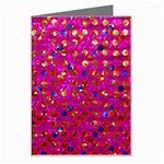 Polka Dot Sparkley Jewels 1 Greeting Card