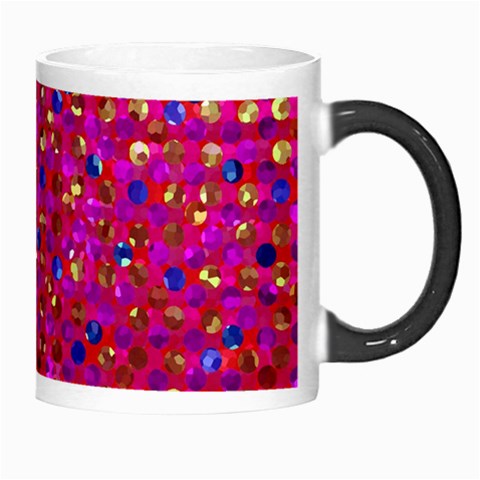 Polka Dot Sparkley Jewels 1 Morph Mug from ArtsNow.com Right