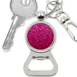 Polka Dot Sparkley Jewels 1 Bottle Opener Key Chain