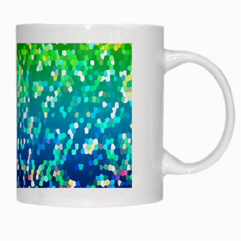 Glitter 4 White Coffee Mug from ArtsNow.com Right