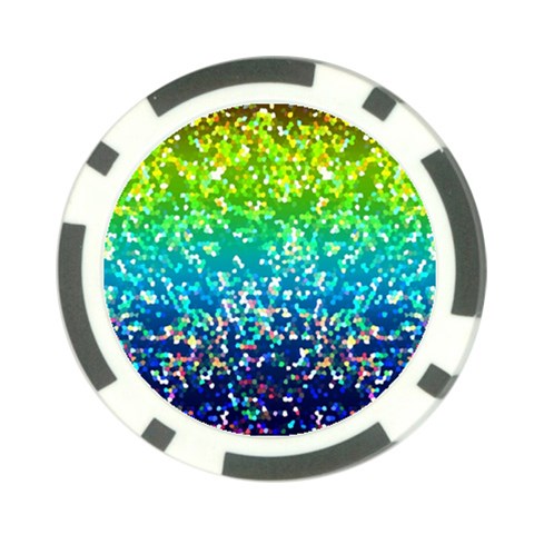 Glitter 4 Poker Chip (10 Pack) from ArtsNow.com Back