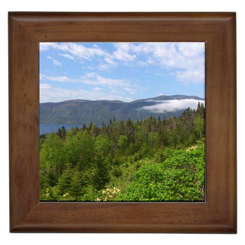 Newfoundland Framed Ceramic Tile from ArtsNow.com Front