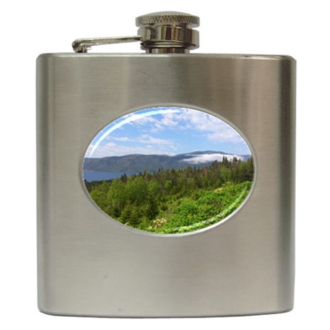 Newfoundland Hip Flask from ArtsNow.com Front