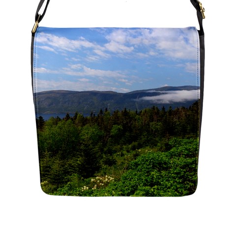 Newfoundland Flap Closure Messenger Bag (Large) from ArtsNow.com Front