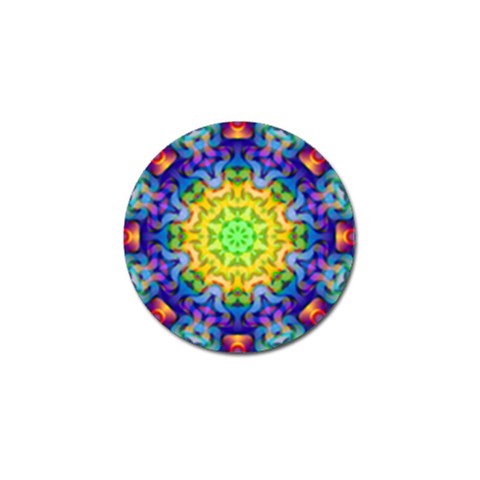 Psychedelic Abstract Golf Ball Marker 4 Pack from ArtsNow.com Front