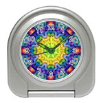 Psychedelic Abstract Desk Alarm Clock