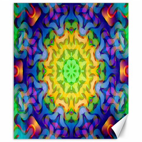 Psychedelic Abstract Canvas 8  x 10  (Unframed) from ArtsNow.com 8.15 x9.66  Canvas - 1