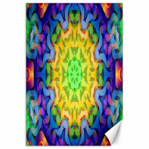 Psychedelic Abstract Canvas 20  x 30  (Unframed) from ArtsNow.com 19.62 x28.9  Canvas - 1